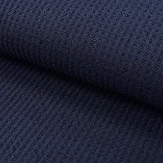 Pulóver anyag WAFFLE BIG KNIT navy