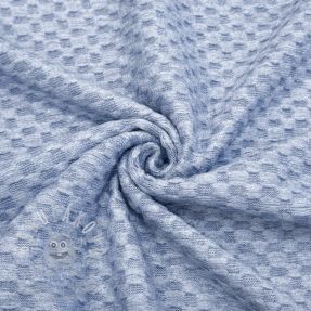 Kötött kelme Angora honey blue