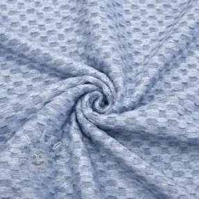 Kötött kelme Angora honey blue