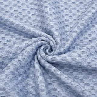 Kötött kelme Angora honey blue
