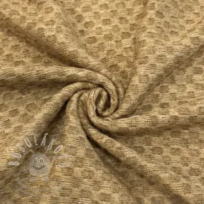 Kötött kelme Angora honey beige