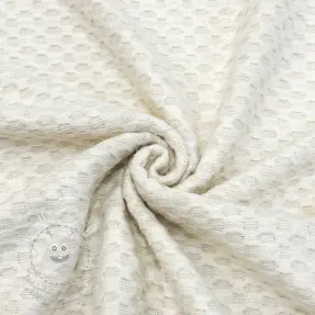 Kötött kelme Angora honey off white