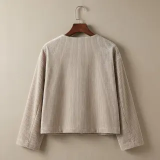 Elasztikus bársony anyag VELVET LUREX Stripe beige
