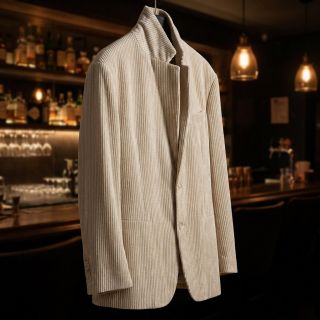 Elasztikus bársony anyag VELVET LUREX Stripe off white