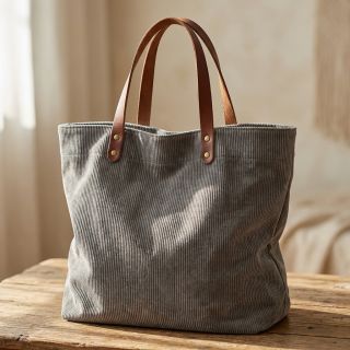 Kordbársony 6W WASHED STRETCH stone