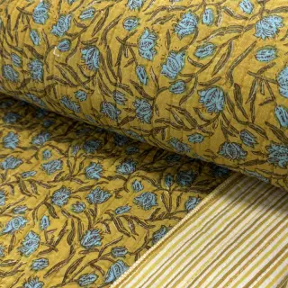 Pamutvászon QUILT Gange curcuma
