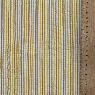 Pamutvászon QUILT Gange curcuma