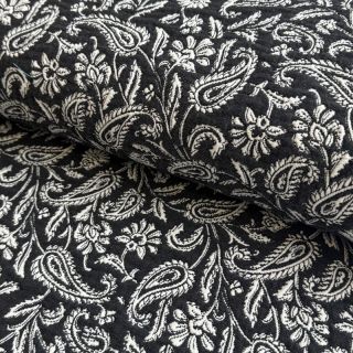 Dekorációs anyag jacquard Mumbai allover noir