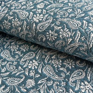 Dekorációs anyag jacquard Mumbai allover jade