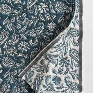 Dekorációs anyag jacquard Mumbai allover jade