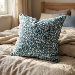 Dekorációs anyag jacquard Mumbai allover jade