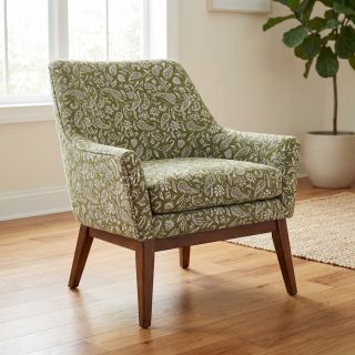 Dekorációs anyag jacquard Mumbai allover kaki