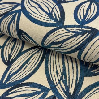 Dekorációs anyag jacquard Folia bleu