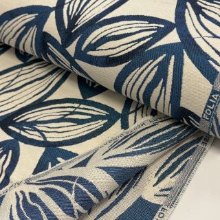 Dekorációs anyag jacquard Folia bleu