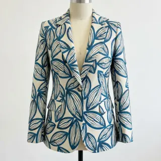 Dekorációs anyag jacquard Folia bleu
