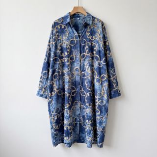 Pamutvászon TIE DYE EMBROIDERY Elise tape design D