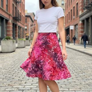 Pamutvászon TIE DYE EMBROIDERY Elise tape design E