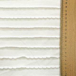 Jersey RUFFLES white