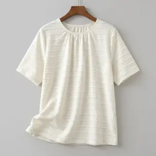 Jersey RUFFLES white