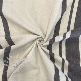 Dekorációs anyag Bernadette stripe coffee