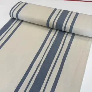 Dekorációs anyag Bernadette stripe denim