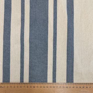 Dekorációs anyag Bernadette stripe denim