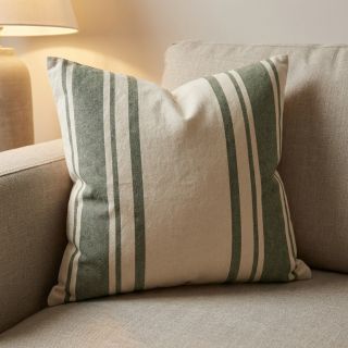 Dekorációs anyag Bernadette stripe kaki