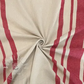 Dekorációs anyag Bernadette stripe rouge