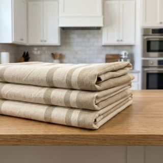 Dekorációs anyag Bernadette stripe ficelle