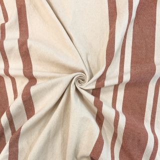 Dekorációs anyag Bernadette stripe terracotta