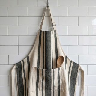 Dekorációs anyag Bernadette stripe kaki