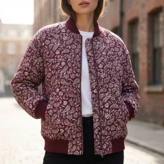 Dekorációs anyag jacquard Mumbai allover bordeaux