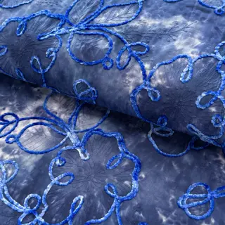 Pamutvászon TIE DYE Chenille ela design C