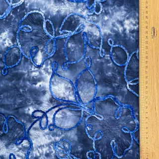 Pamutvászon TIE DYE Chenille ela design C