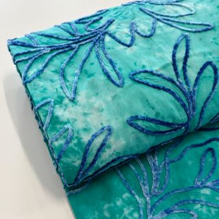 Pamutvászon TIE DYE Chenille manon design A