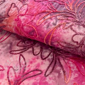 Pamutvászon TIE DYE Chenille manon design C