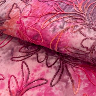 Pamutvászon TIE DYE Chenille manon design C