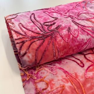 Pamutvászon TIE DYE Chenille manon design C