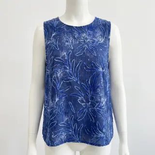 Pamutvászon TIE DYE Chenille manon design B