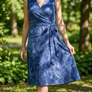 Pamutvászon TIE DYE Chenille manon design B