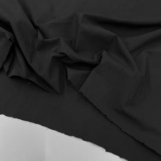 Pamutvászon WASHED black