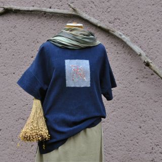 Lenvászon előmosott 170 g navy