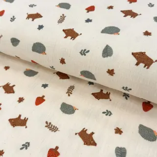 Dupla géz/muszlin Forest animals ORGANIC SIMPLY NATURAL