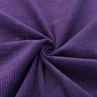 Kordbársony 6W WASHED STRETCH dark purple