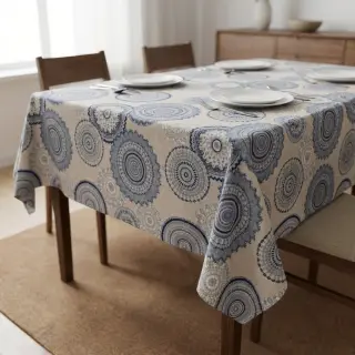 Dekorációs anyag Linenlook premium Geometric mandala