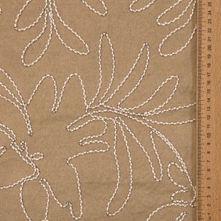 Bársony Tape flower beige