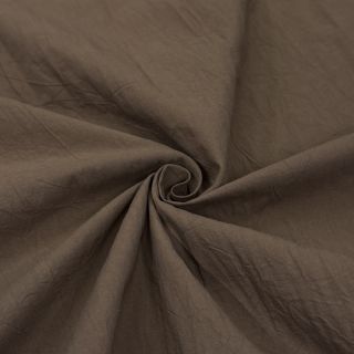 Pamutvászon WASHED taupe