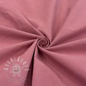 Pamutvászon WASHED dark blush