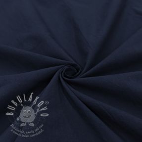Pamutvászon WASHED navy