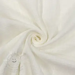 Pamutvászon SLUB WASHED off white